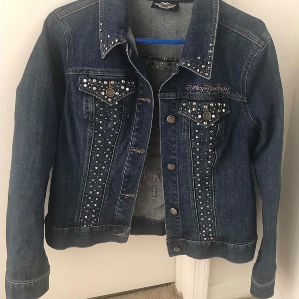 Harley Davidson denim jacket